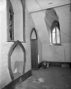 Vue du réduit situé derrière le choeur. © Région Bourgogne-Franche-Comté, Inventaire du patrimoine