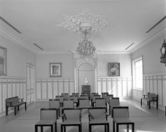 Intérieur : la salle des mariages, vue d'ensemble. © Région Bourgogne-Franche-Comté, Inventaire du patrimoine