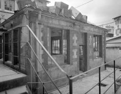 Atelier dans la cour : façade antérieure. © Région Bourgogne-Franche-Comté, Inventaire du patrimoine