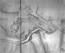 Plan géométrique d'un terrain contencieux [...]. © Région Bourgogne-Franche-Comté, Inventaire du patrimoine