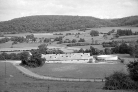 Porcherie vue du nord-ouest. © Région Bourgogne-Franche-Comté, Inventaire du patrimoine