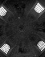 Intérieur : vue de la coupole de la chapelle. © Région Bourgogne-Franche-Comté, Inventaire du patrimoine