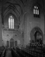 Intérieur : vue du bras gauche du transept. © Région Bourgogne-Franche-Comté, Inventaire du patrimoine