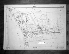 Plan cadastral. 1986, section AP, échelle 1:1000. © Région Bourgogne-Franche-Comté, Inventaire du patrimoine