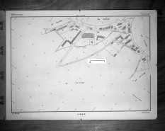 Plan cadastral. 1975, section AI, échelle 1:1000. © Région Bourgogne-Franche-Comté, Inventaire du patrimoine