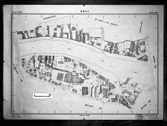 Plan cadastral. 1986, section AE, échelle 1:1000. © Région Bourgogne-Franche-Comté, Inventaire du patrimoine