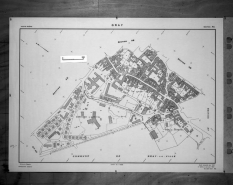 Plan cadastral. 1982, section AC, échelle 1:1000. © Région Bourgogne-Franche-Comté, Inventaire du patrimoine