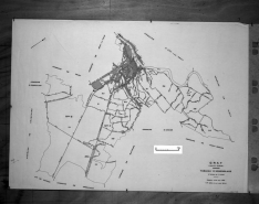 Plan cadastral. 1975, tableau d'assemblage, échelle 1:1000. © Région Bourgogne-Franche-Comté, Inventaire du patrimoine