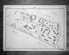 Plan cadastral. 1966, section AW, échelle 1:1000. © Région Bourgogne-Franche-Comté, Inventaire du patrimoine