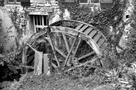 Roue en dessus. © Région Bourgogne-Franche-Comté, Inventaire du patrimoine