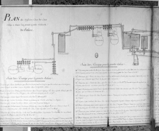 Plan des Différents Cours des Eaux salées et douces [... : partie droite du dessin]. © Région Bourgogne-Franche-Comté, Inventaire du patrimoine