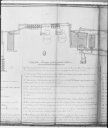Plan des Différents Cours des Eaux salées et douces [... : détail de la partie droite du dessin]. © Région Bourgogne-Franche-Comté, Inventaire du patrimoine