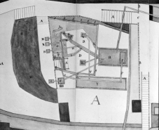 Plan des Souterrains de la grande Saline [... : détail du puits d'amont]. © Région Bourgogne-Franche-Comté, Inventaire du patrimoine