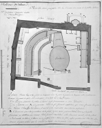 Nouvelle étuve projettée à la Berne du Creux de la petite Saline. © Région Bourgogne-Franche-Comté, Inventaire du patrimoine
