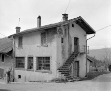 Façade longitudinale et pignon. © Région Bourgogne-Franche-Comté, Inventaire du patrimoine