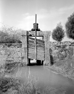Vanne de décharge. © Région Bourgogne-Franche-Comté, Inventaire du patrimoine