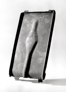 Tuile métallique Fillod brevetée : face supérieure. © Région Bourgogne-Franche-Comté, Inventaire du patrimoine