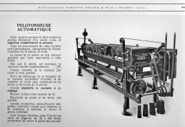 [Exemple de] Pelotonneuse automatique. © Région Bourgogne-Franche-Comté, Inventaire du patrimoine