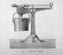 Pèse-lait à romaine. © Région Bourgogne-Franche-Comté, Inventaire du patrimoine