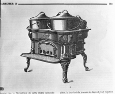 Fourneau à quatre marmites CC, n°10. © Région Bourgogne-Franche-Comté, Inventaire du patrimoine