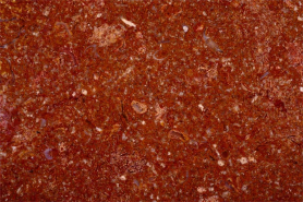 Echantillon de marbre dit Rouge du Chanelet. © Région Bourgogne-Franche-Comté, Inventaire du patrimoine