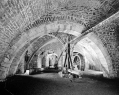 La mécanique hydraulique du puits d'Amont. © Région Bourgogne-Franche-Comté, Inventaire du patrimoine