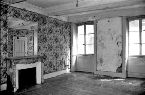 Immeuble : intérieur, détail d'une pièce du premier étage. © Région Bourgogne-Franche-Comté, Inventaire du patrimoine