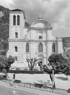 Façade occidentale (vue verticale). © Région Bourgogne-Franche-Comté, Inventaire du patrimoine