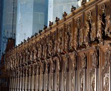 Vue en enfilade vers l'ouest (vue horizontale). © Région Bourgogne-Franche-Comté, Inventaire du patrimoine