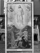 Panneau 4 recto : la Transfiguration. © Région Bourgogne-Franche-Comté, Inventaire du patrimoine