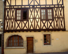 Détail de la façade antérieure. © Région Bourgogne-Franche-Comté, Inventaire du patrimoine