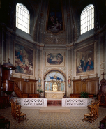 Vue d'ensemble de la chapelle. © Région Bourgogne-Franche-Comté, Inventaire du patrimoine