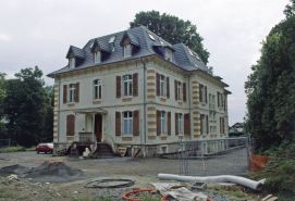 Logement patronal depuis le nord-ouest. © Région Bourgogne-Franche-Comté, Inventaire du patrimoine