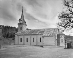 Façade latérale droite. © Région Bourgogne-Franche-Comté, Inventaire du patrimoine