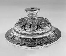 Détail du pied. © Région Bourgogne-Franche-Comté, Inventaire du patrimoine