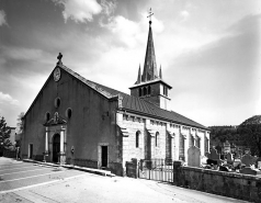 Façade antérieure et face droite. © Région Bourgogne-Franche-Comté, Inventaire du patrimoine