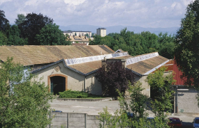 Ateliers de fabrication depuis le sud. © Région Bourgogne-Franche-Comté, Inventaire du patrimoine