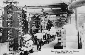 Papeterie de Torpes, à Boussières (Doubs) - Les Calandres, 1er quart 20e siècle. © Région Bourgogne-Franche-Comté, Inventaire du patrimoine