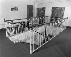 Palier du second étage. © Région Bourgogne-Franche-Comté, Inventaire du patrimoine