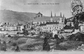 Saint-Claude. - Quartier de l'ancien évêché. © Région Bourgogne-Franche-Comté, Inventaire du patrimoine