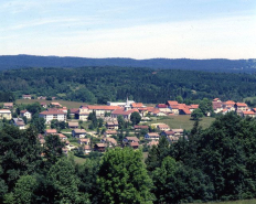 Vue générale du village de Longchaumois. © Région Bourgogne-Franche-Comté, Inventaire du patrimoine