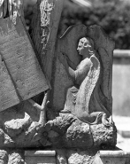 Détail des sculptures. © Région Bourgogne-Franche-Comté, Inventaire du patrimoine