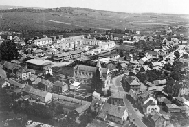 Danjoutin (Territoire de Belfort). Vue générale. © Région Bourgogne-Franche-Comté, Inventaire du patrimoine