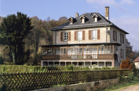 Logement patronal depuis le sud-est. © Région Bourgogne-Franche-Comté, Inventaire du patrimoine