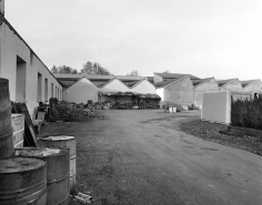 Pignons des ateliers de réception et de préparation du tissage. © Région Bourgogne-Franche-Comté, Inventaire du patrimoine