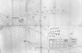 Plan du quartier compris entre les rues Charles Nodier et Mégevand. © Région Bourgogne-Franche-Comté, Inventaire du patrimoine