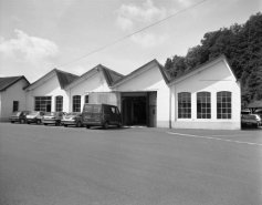 Atelier des culbuteurs. Détail de la façade est. © Région Bourgogne-Franche-Comté, Inventaire du patrimoine