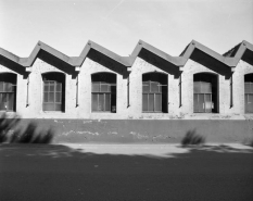 Atelier des fins de séries. Façade ouest. Détail. © Région Bourgogne-Franche-Comté, Inventaire du patrimoine