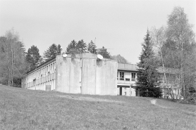 Partie sud : laboratoire d'essais et bureaux, depuis le sud. © Région Bourgogne-Franche-Comté, Inventaire du patrimoine