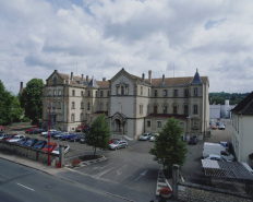 Vue d'ensemble de l'ancien couvent (actuellement bureaux). © Région Bourgogne-Franche-Comté, Inventaire du patrimoine